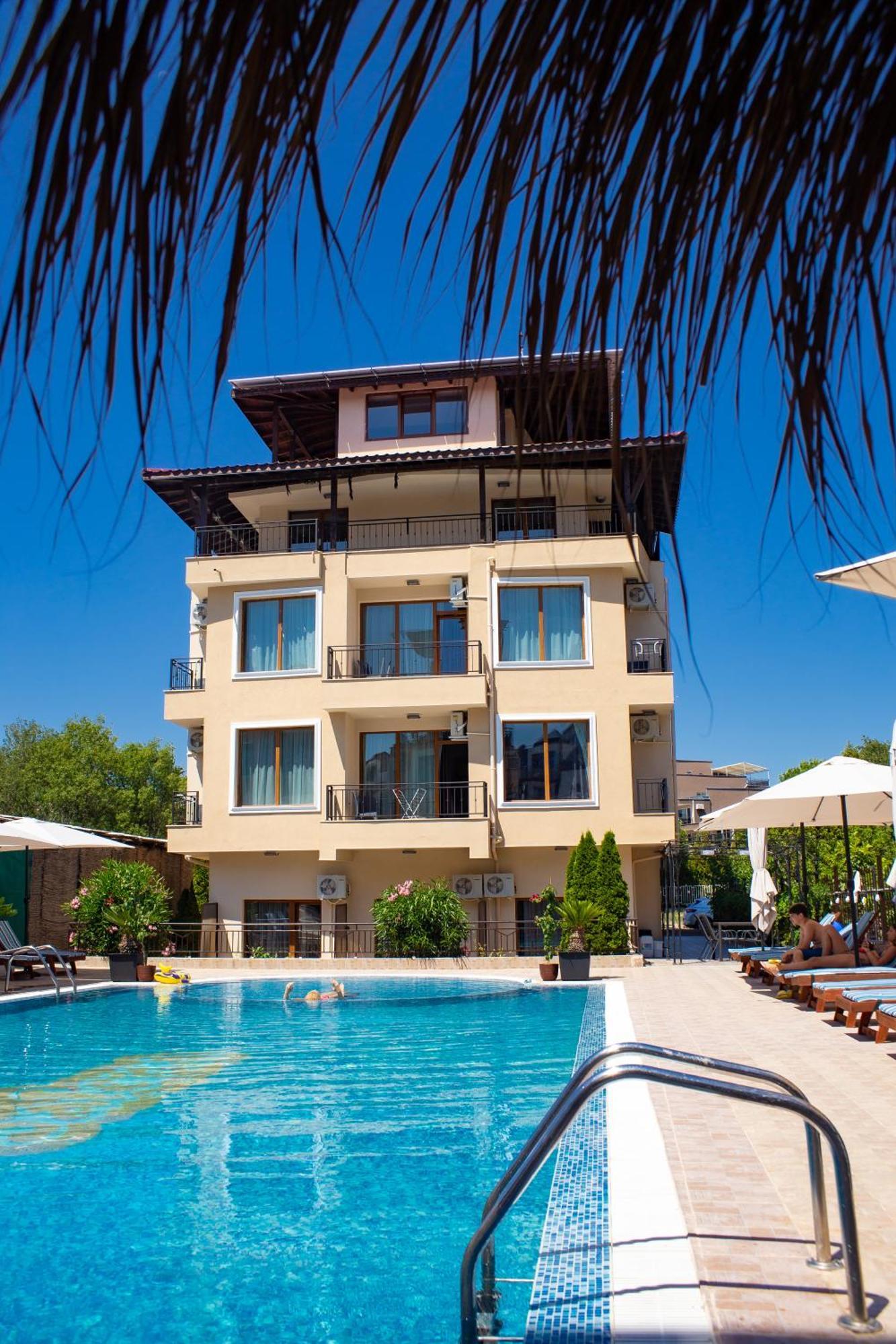 Salena Beach Hotel Primorsko Eksteriør bilde