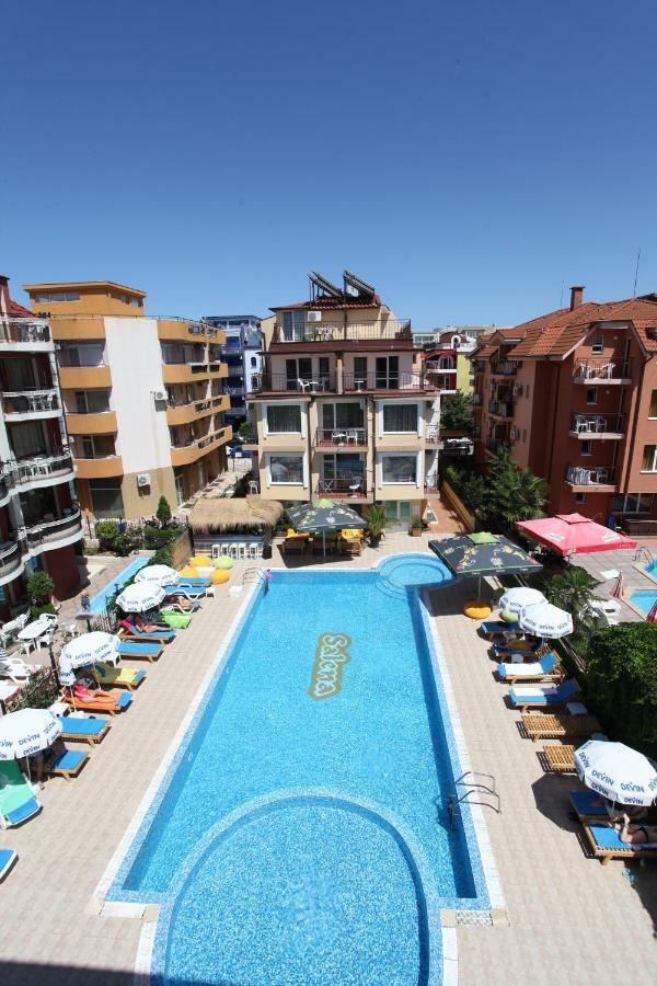 Salena Beach Hotel Primorsko Eksteriør bilde